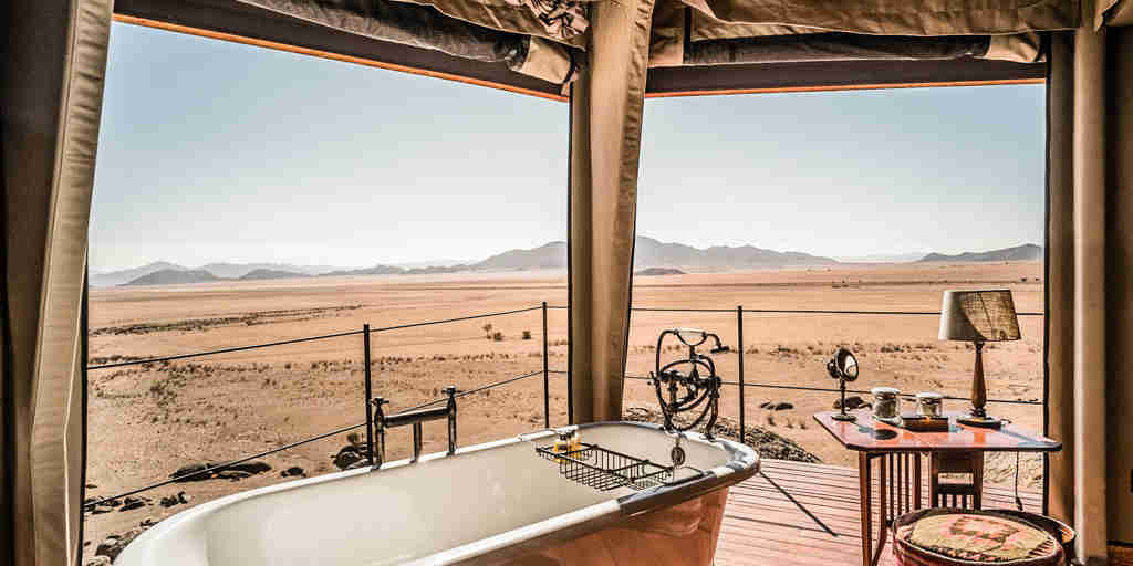 bathroom, Zannier Hotels Sonop, Hardap, Namib desert, Namibia