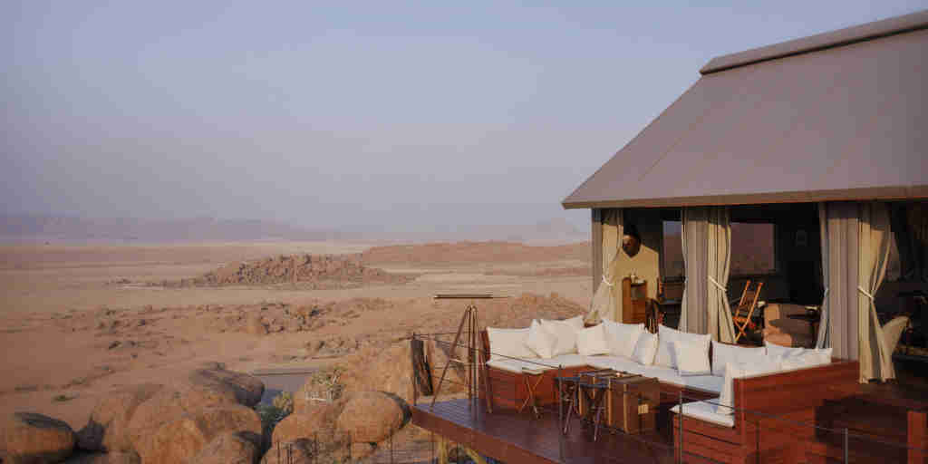 communal view, Zannier Hotels Sonop, Hardap, Namib desert, Namibia