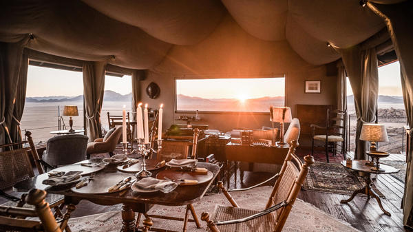 main area, Zannier Hotels Sonop, Hardap, Namib desert, Namibia