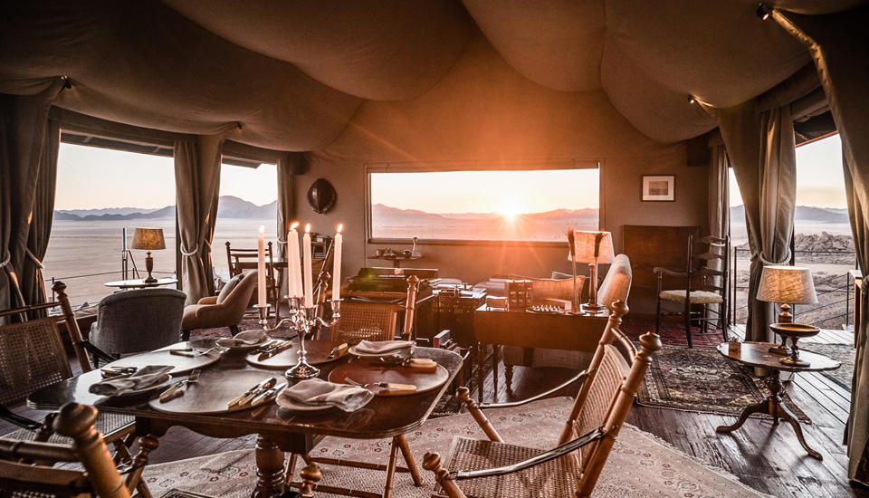 main area, Zannier Hotels Sonop, Hardap, Namib desert, Namibia