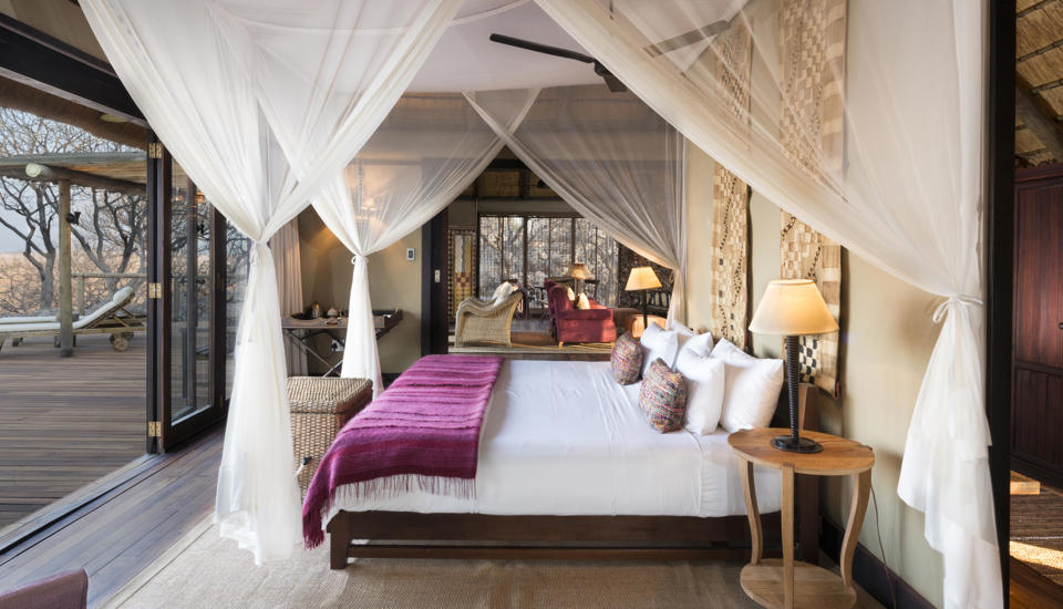 bedroom suite, little ongava, etosha national park, namibia