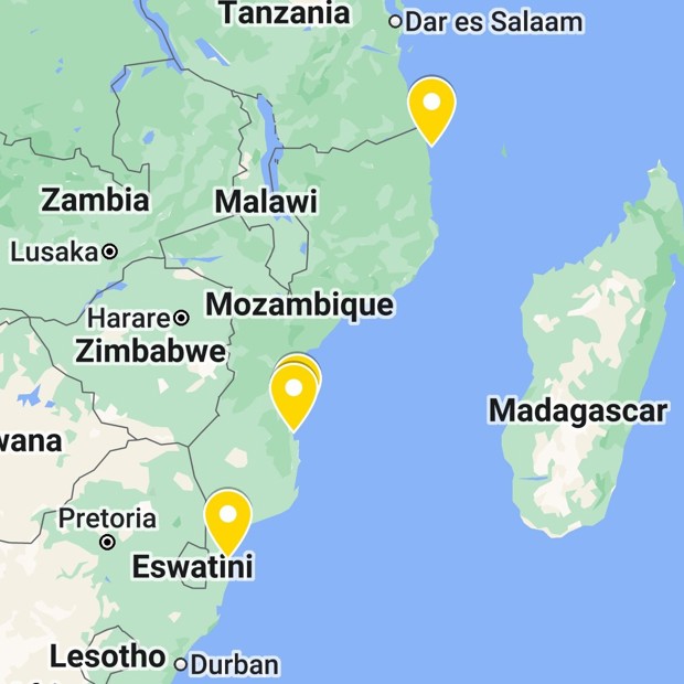 Mozambique map