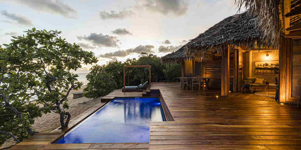 Private Pool Villa,  Banyan Tree Ilha Caldeira, Mozambique