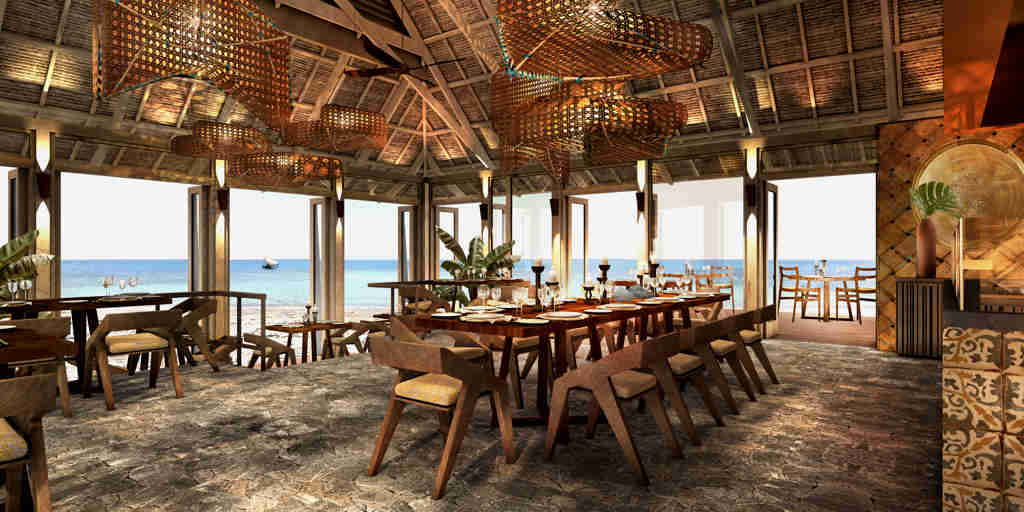 Seafood Market Restaurant, Banyan Tree Ilha Caldeira, Mozambique
