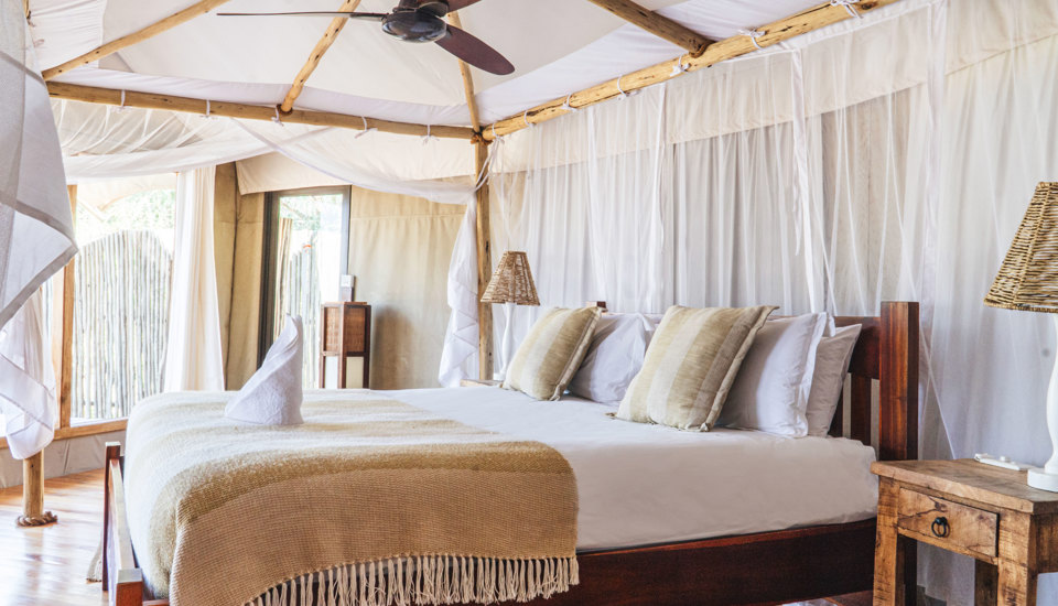 Bedroom, Anabezi, Zambia