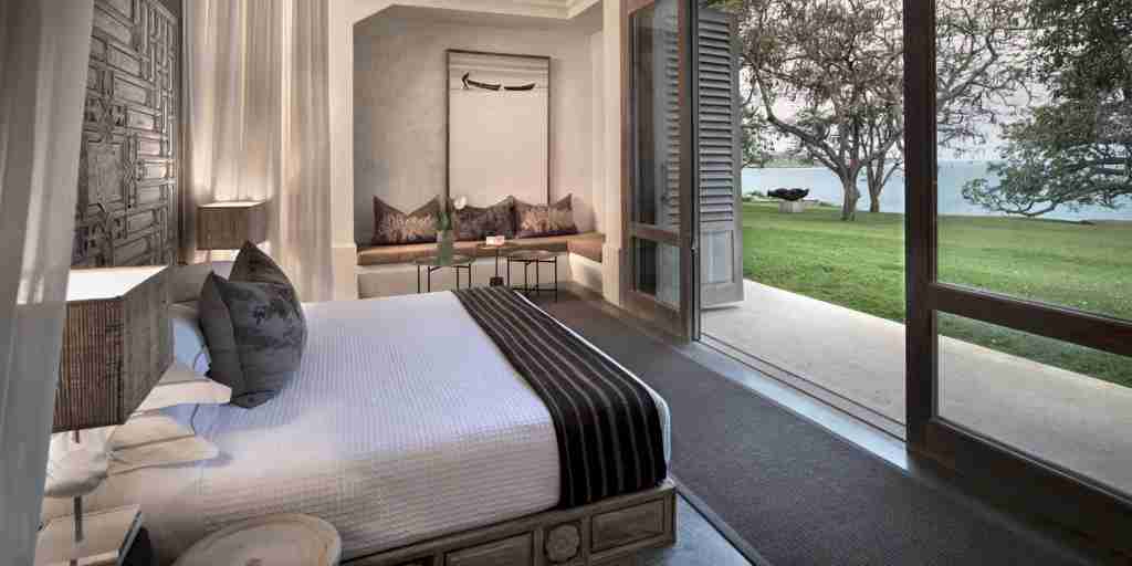 Luxury bedroom with view, Sirai Beach, Kenya