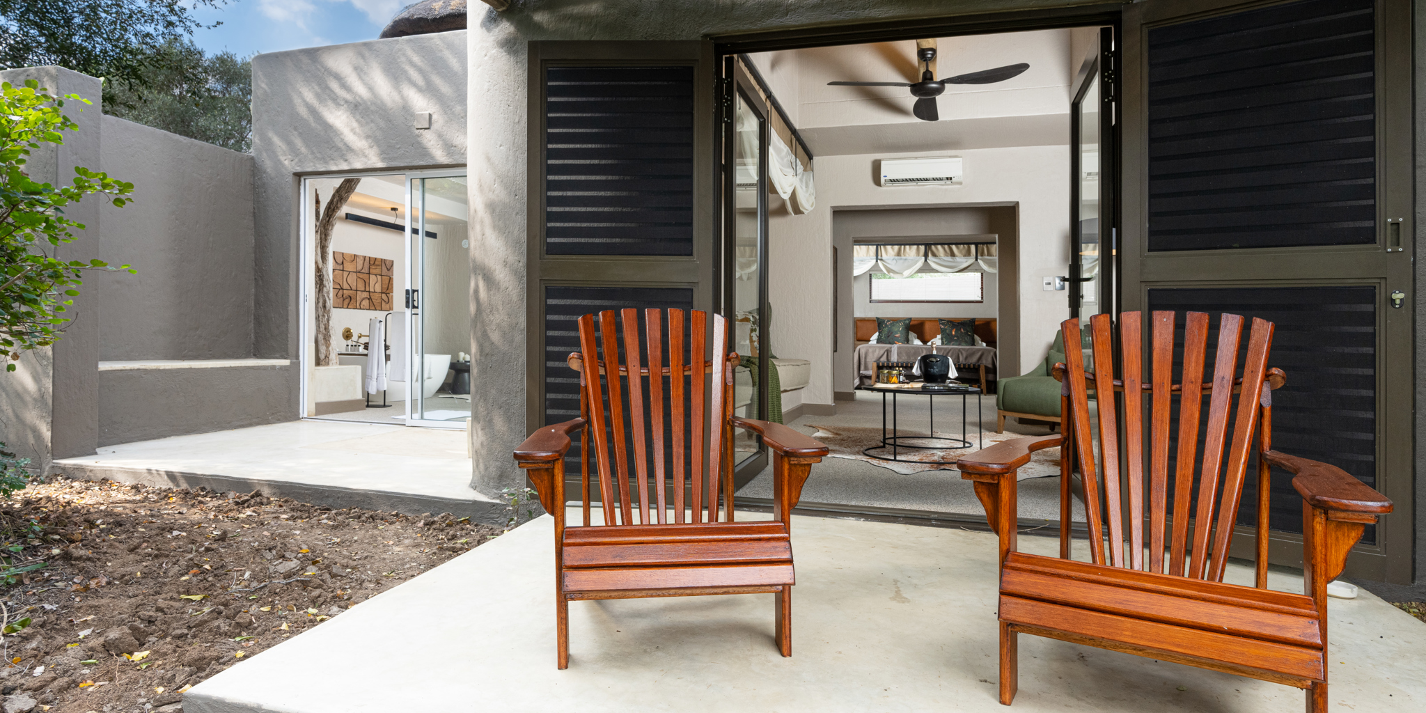 cam exterior, sabi sabi bush lodge, sabi sands reserves, south africa