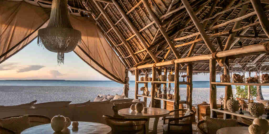 lounge, fanjove island, mainland coast, tanzania