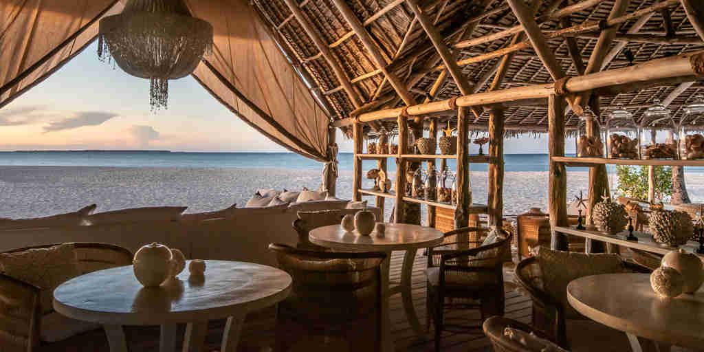 lounge, fanjove island, mainland coast, tanzania