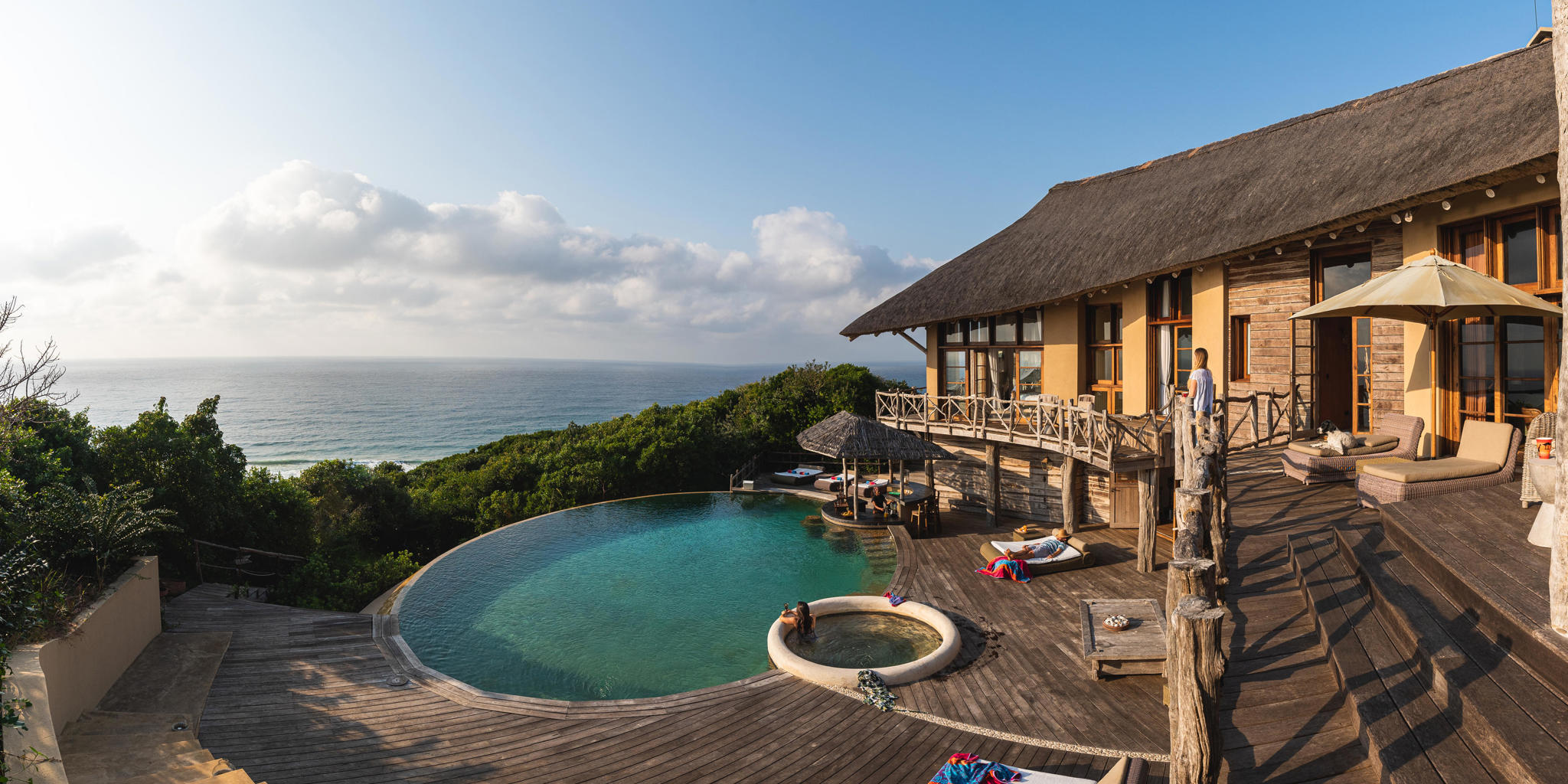 pool view, colina verde, bazaruto, mozambique