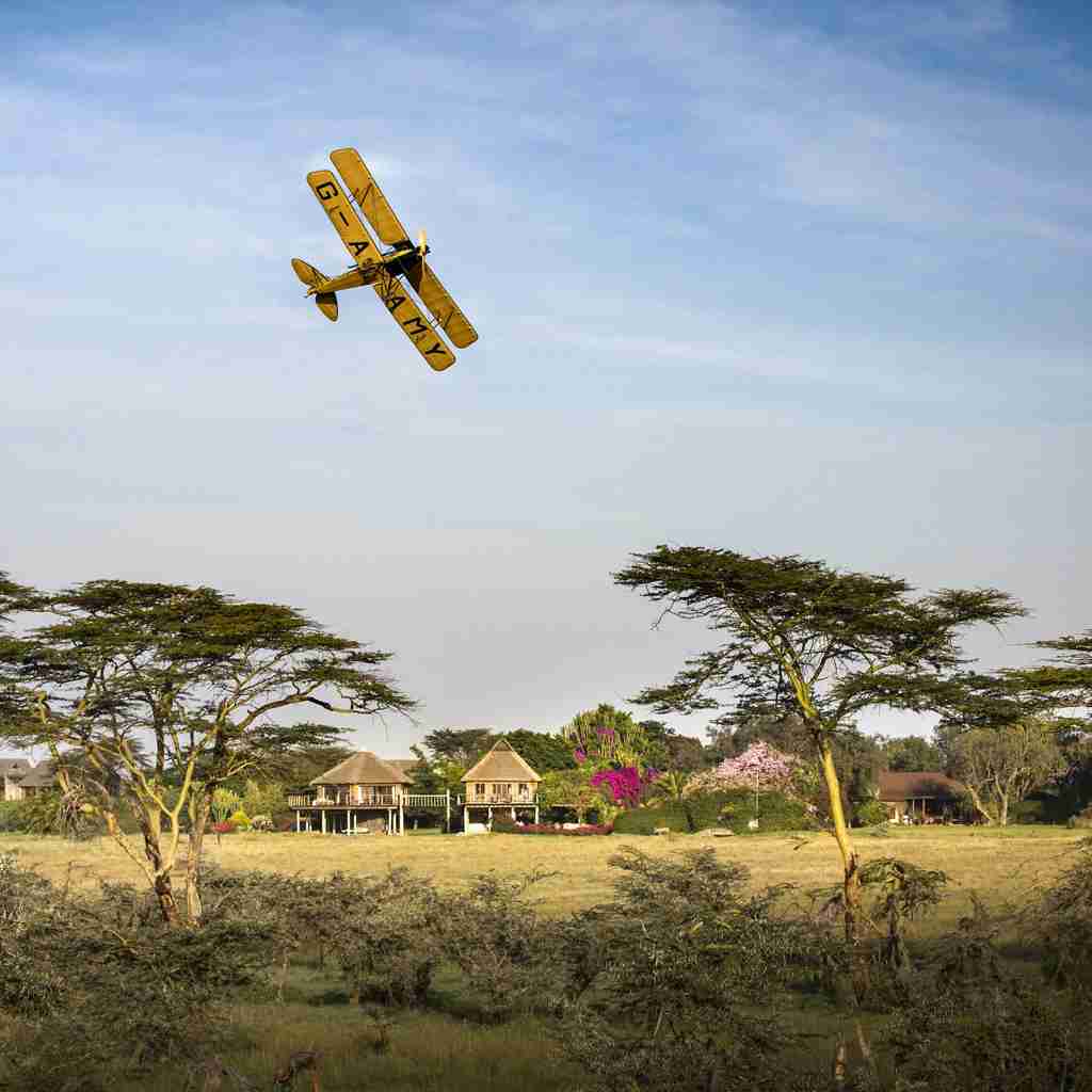 Segera Retreat flying luxury safari in Kenya
