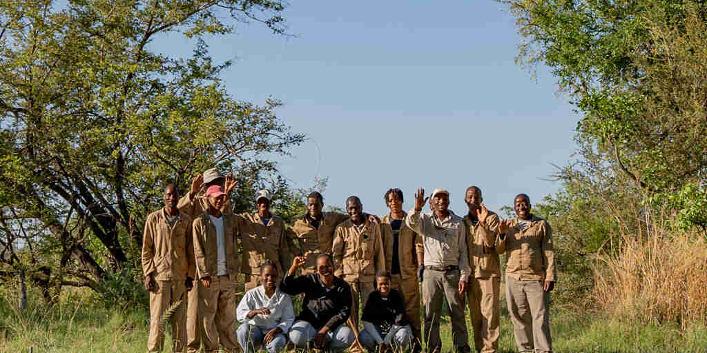 build team, 4 rivers, okavango delta, botswana