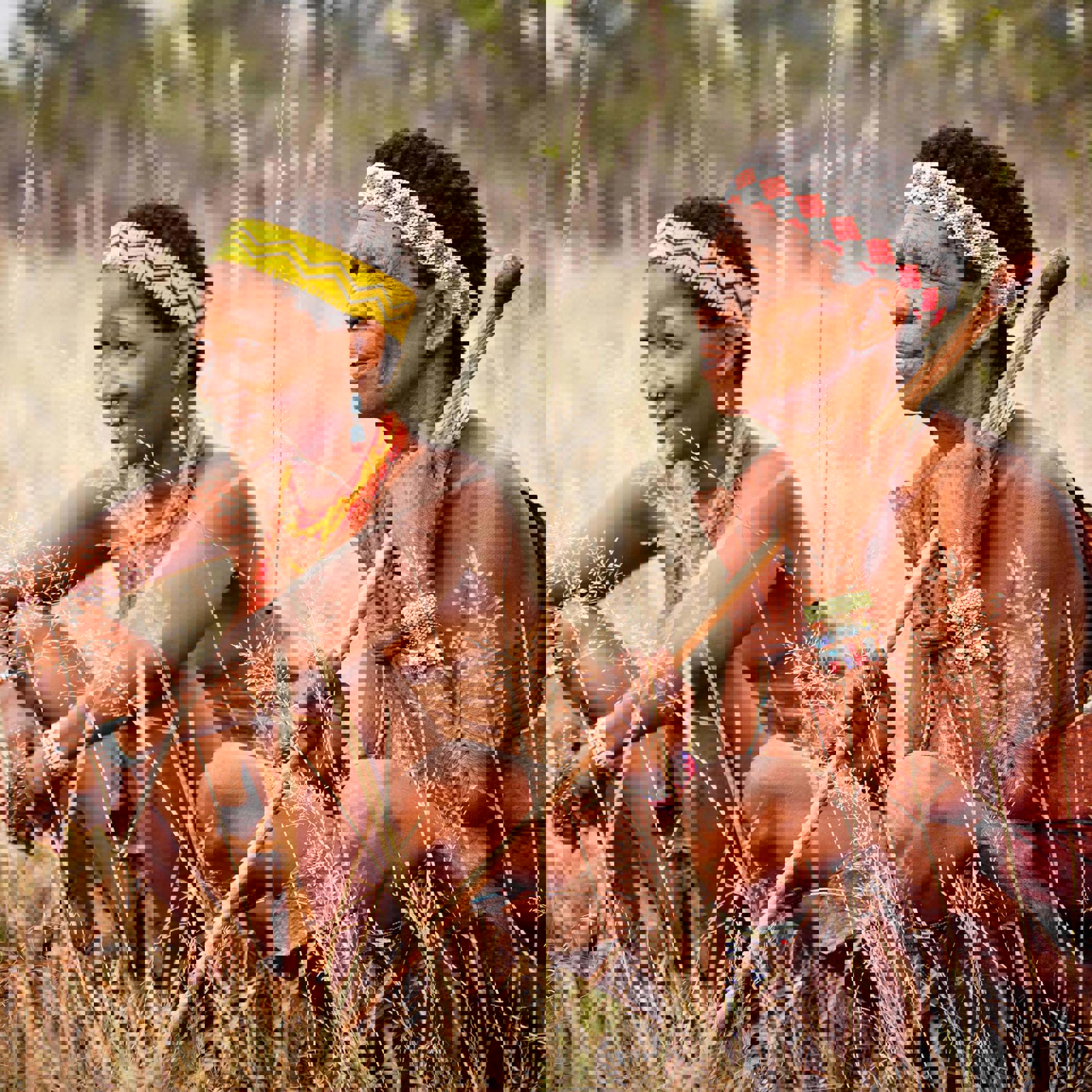 Bushmen experience, San Camp, Makgadikgadi Salt Pans, Botswana