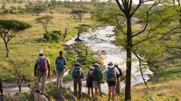 Walking safari, Wayo Serengeti Green Camp, Tanzania