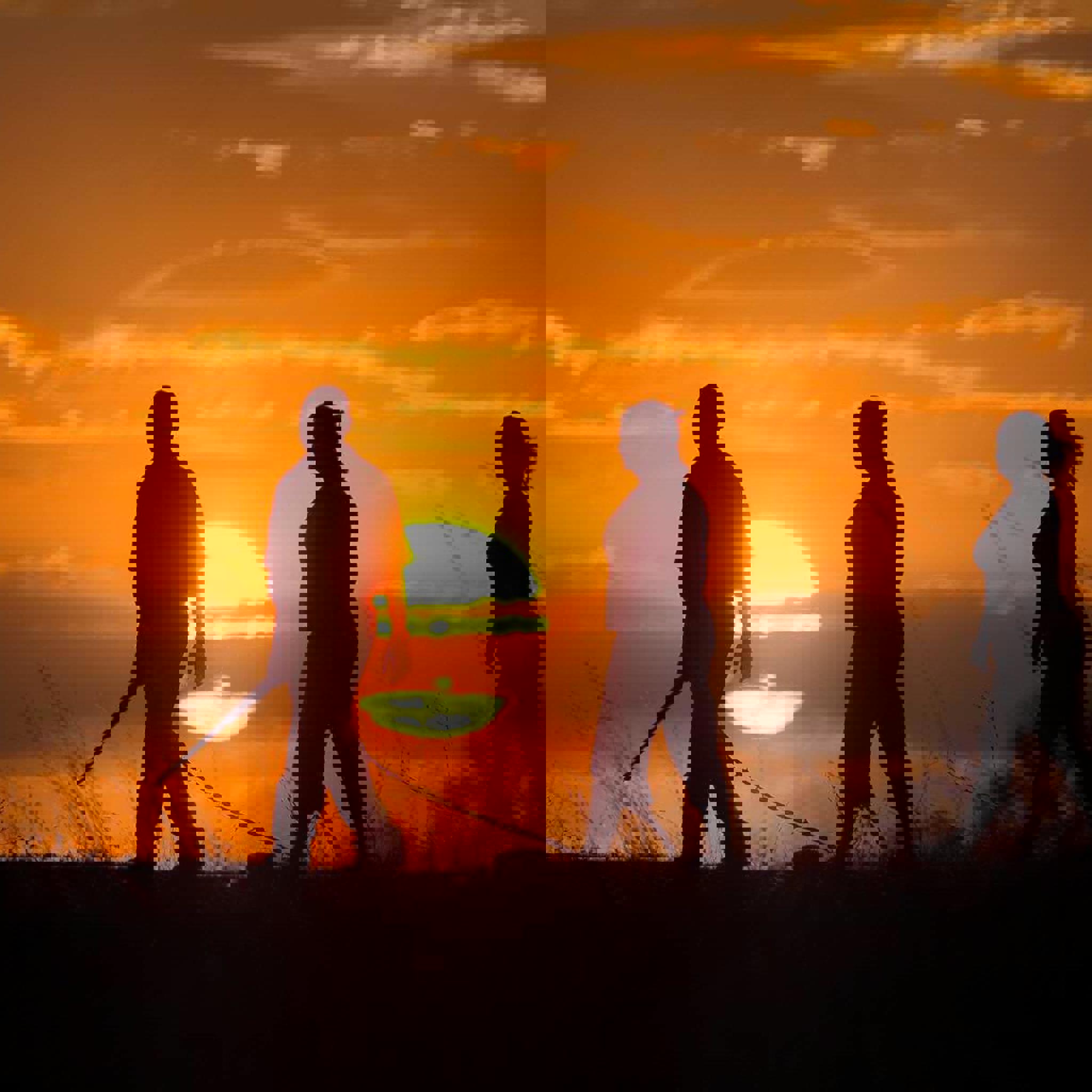 Walking safari, Zarafa Camp, the Linyanti, Botswana