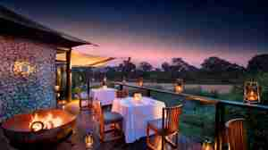 candle lit dining, cape and safari honeymoon, south africa