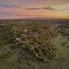 aerial view, ol seki hemingways, greater mara conservancies, kenya