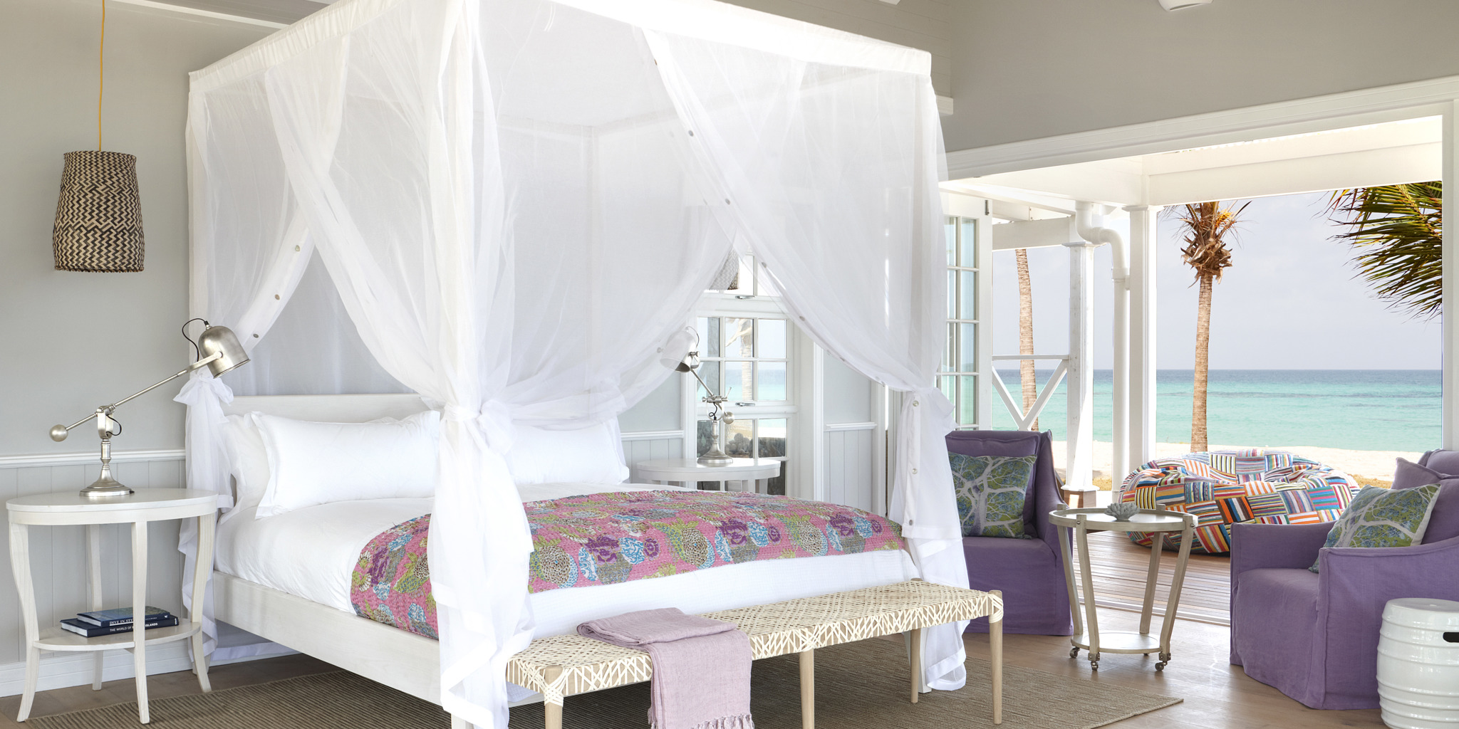 villa bedroom, thanda island, Zanzibar, Tanzania