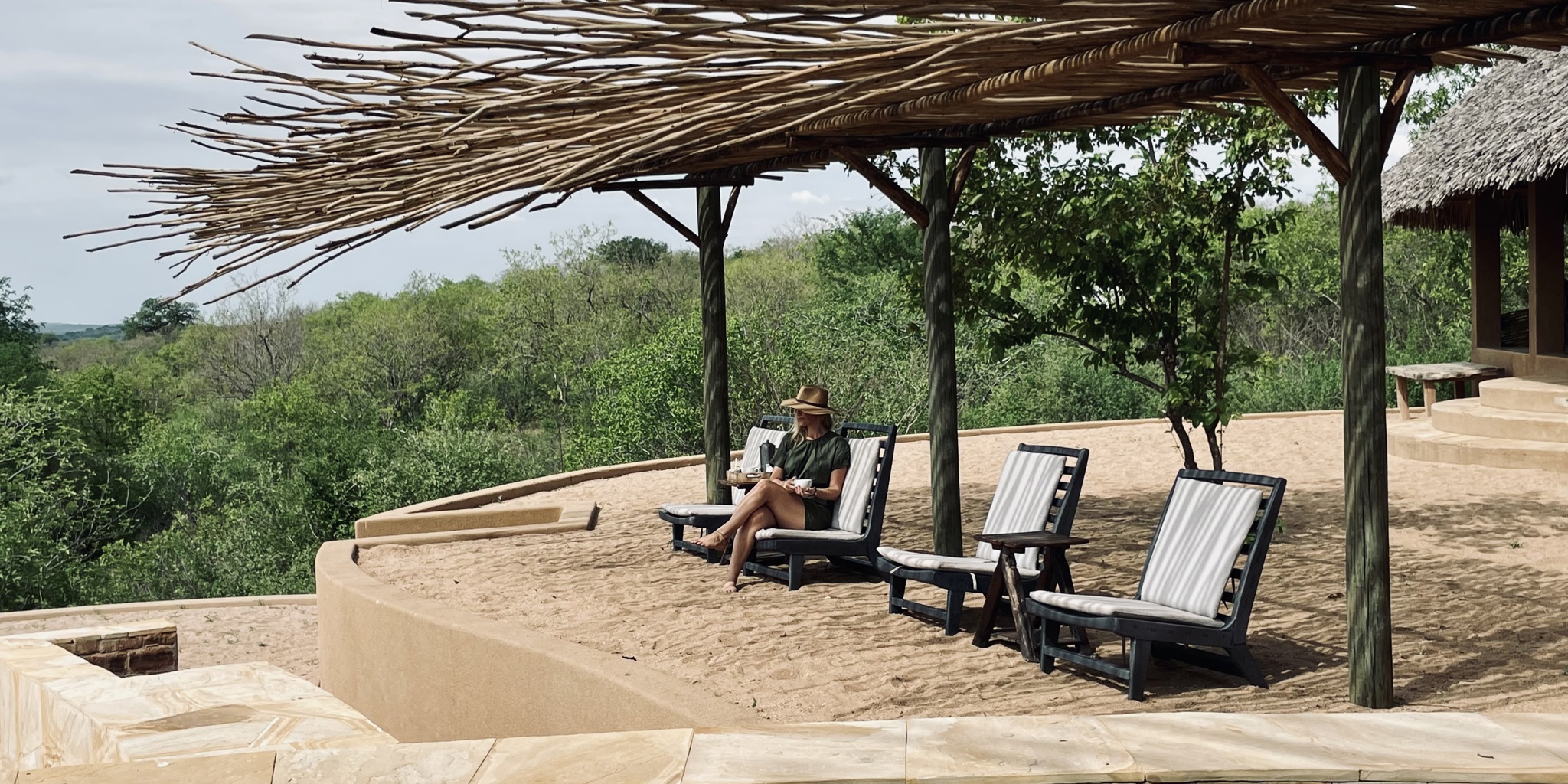 main area, kichaka expeditions, ruaha national park, tanzania