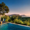 pool area, marataba mountain lodge, marakele national park, south africa
