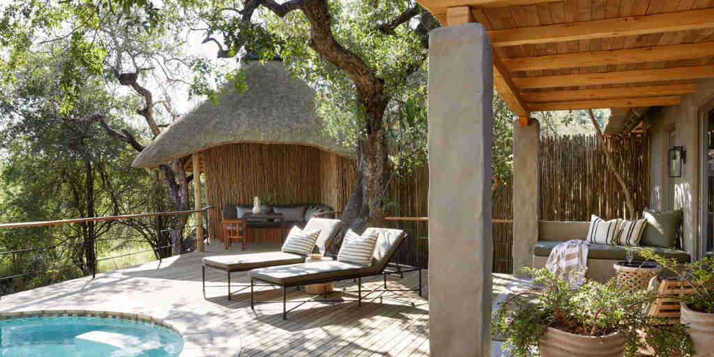 pool decking, londolozi founders camp, sabi sand reserves, south africa