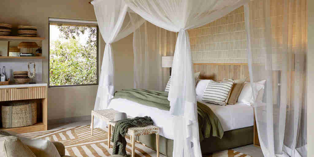 bedroom, londolozi founders camp, sabi sand reserves, south africa
