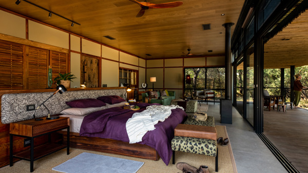 suite interior, tanda tula safari camp, timbavati private game reserve, south africa