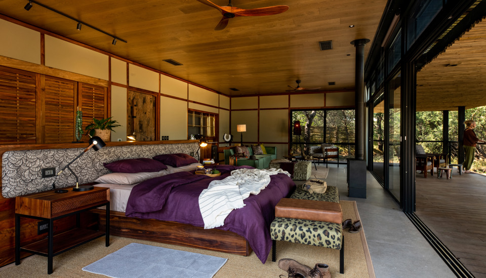 suite interior, tanda tula safari camp, timbavati private game reserve, south africa