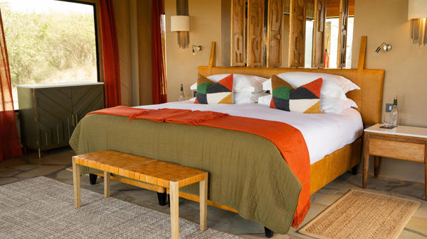 double tent, naboisho camp, greater mara conservancies, kenya