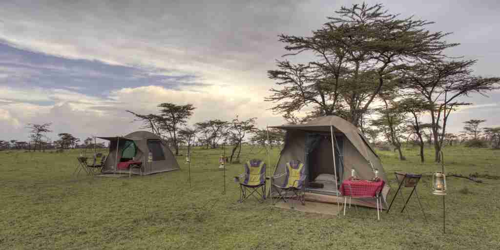 fly camping, naboisho camp, greater mara conservancies, kenya