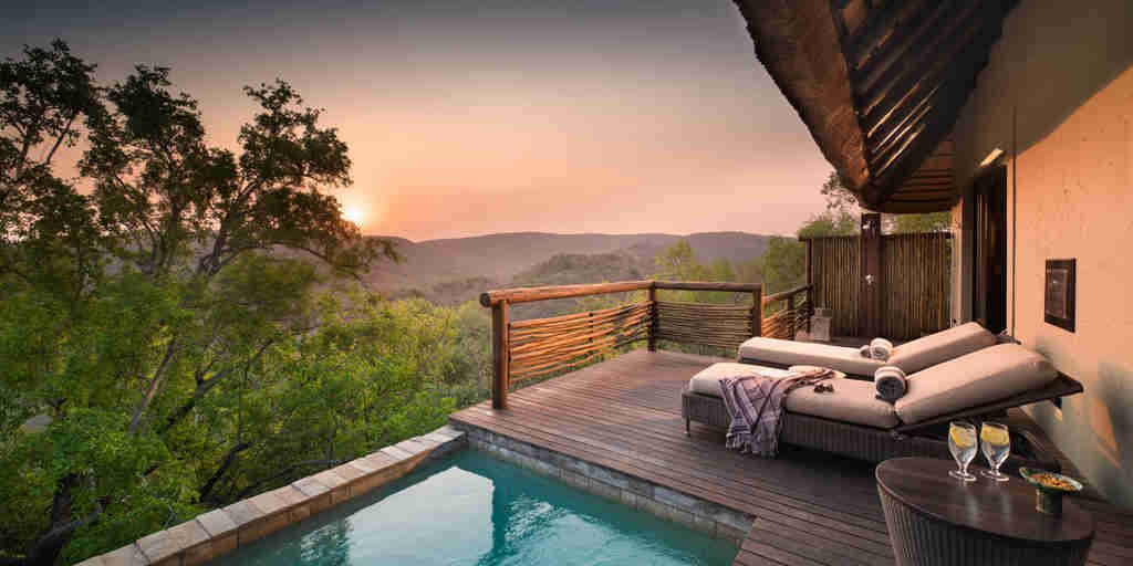 suite pool, Phinda Mountain Lodge, south africa