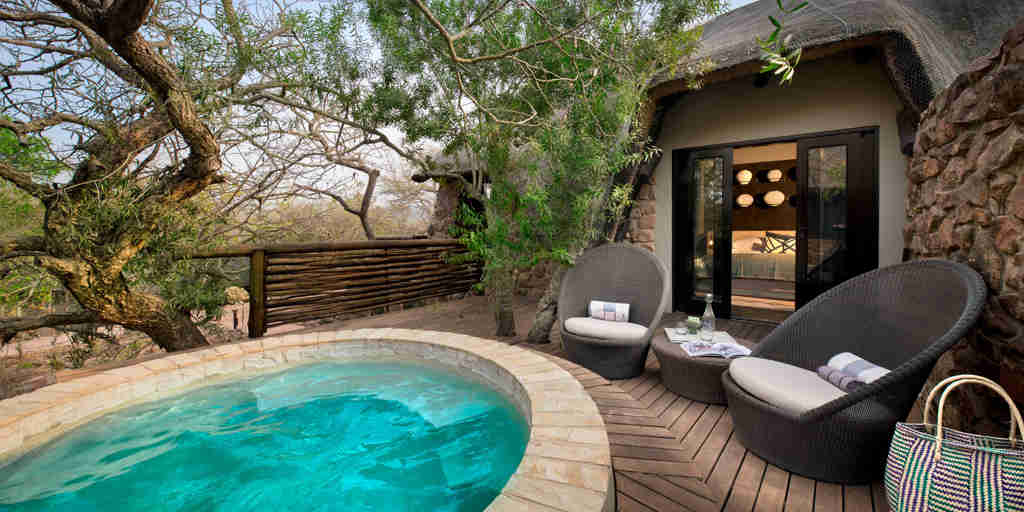 cottage pool, Phinda Mountain Lodge, south africa