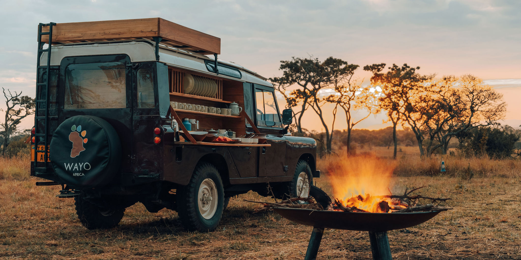 bush brunch, wayo serengeti green camp, tanzania
