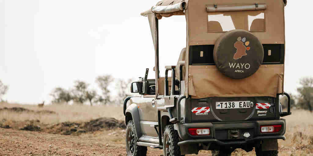 vehicle, wayo walking camp, the serengeti, tanzania