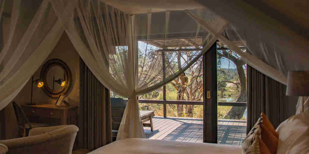 double bedroom view,  inyati lodge, sabi sands reserves, south africa