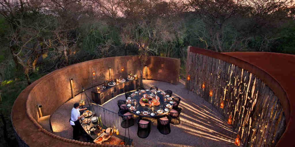 outdoor dining, andBeyond Phinda Homestead, south africa