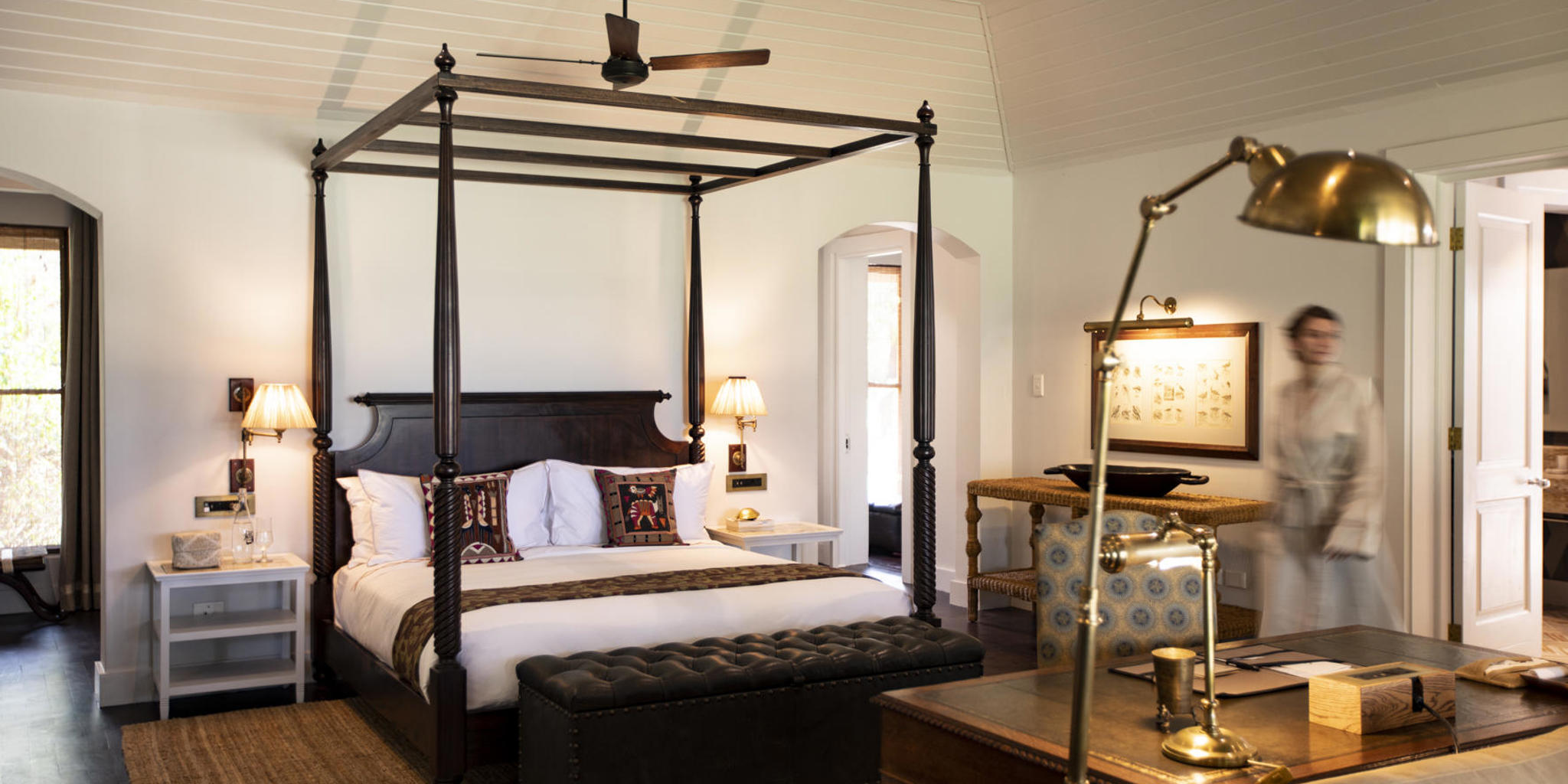 bed, rattrays on mala mala, sabi sands, south africa