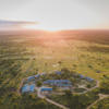 aerial view, walkers plains camp, timbavati reserve, south africa