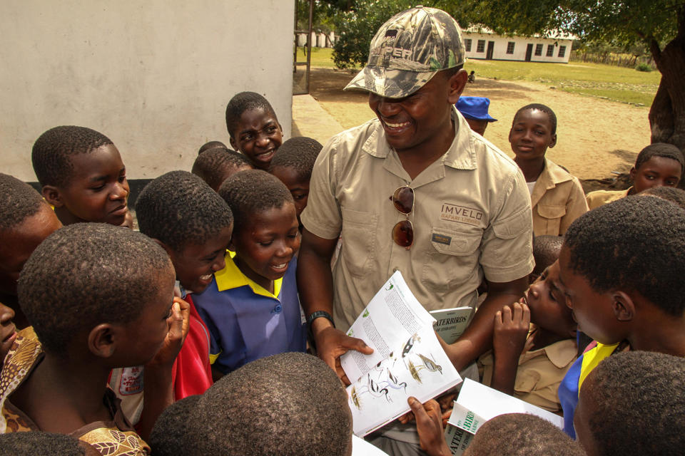 School Visit, Bomani Tented Lodge, Hwange, Zimbabwe