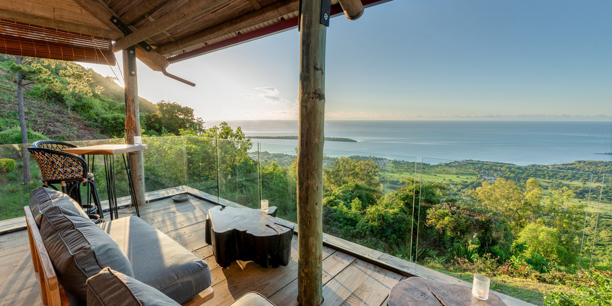 Patio 2, Lakaz Chamarel Exclusive Lodge, South Coast, Mauritius
