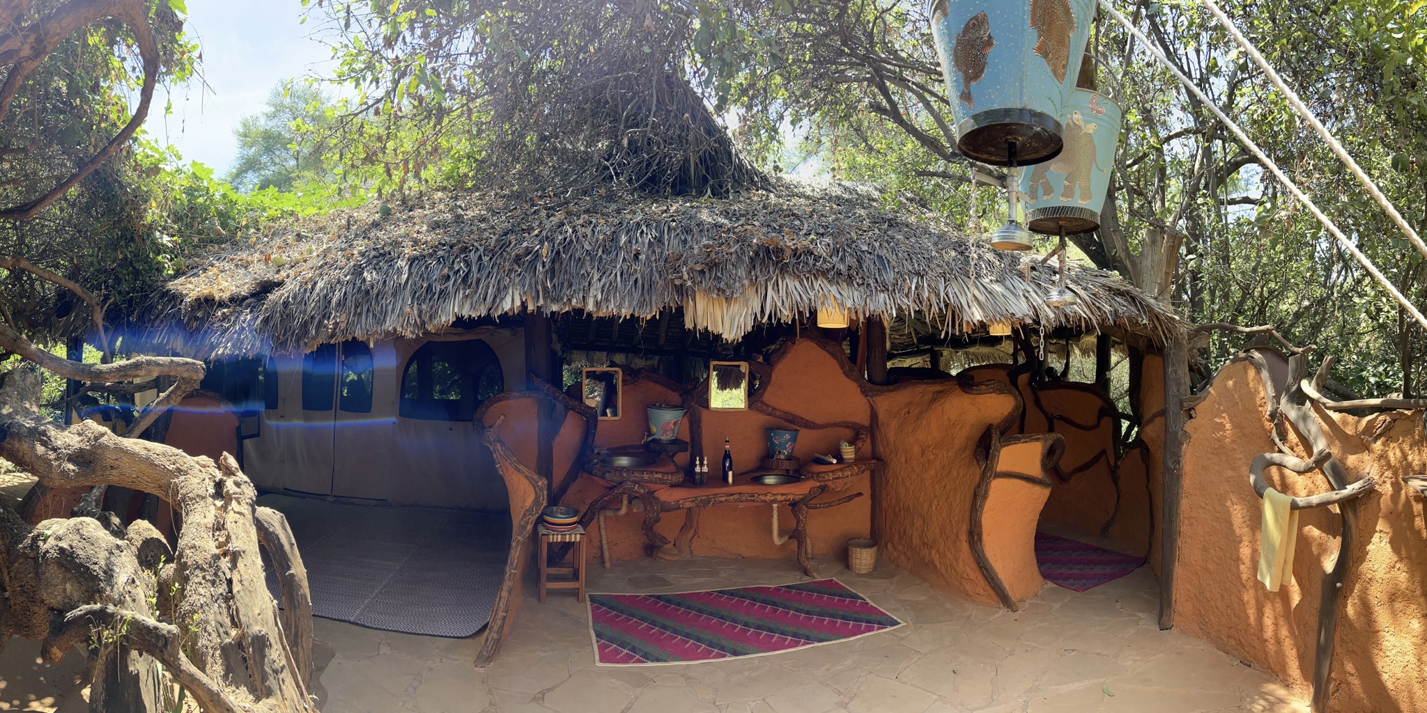 Bathroom, Elephant Watch Camp, Samburu National Park, Kenya
