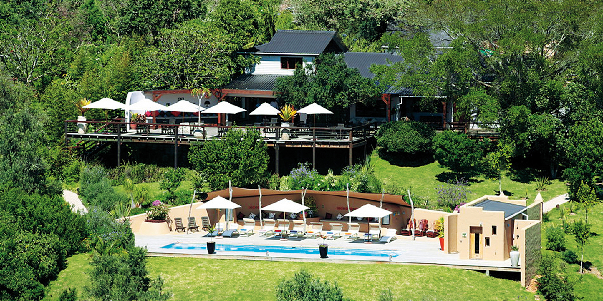 Hog Hollow Country Lodge aerial (1)