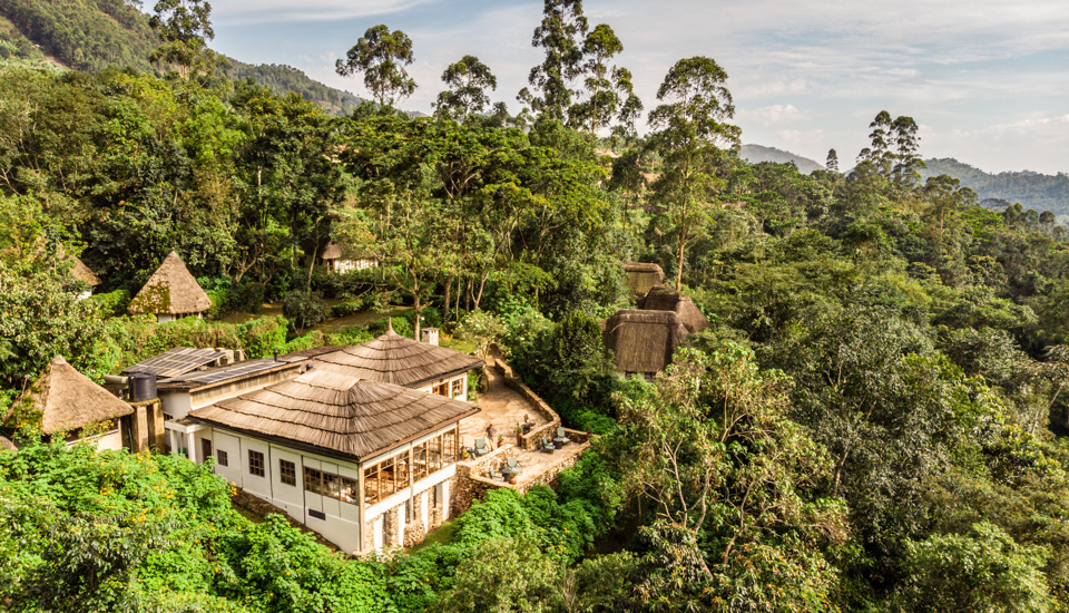 Aerial, Bwindi Lodge, Queen Elizabeth Np, Uganda