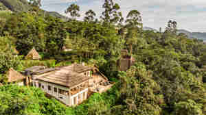Aerial, Bwindi Lodge, Queen Elizabeth Np, Uganda