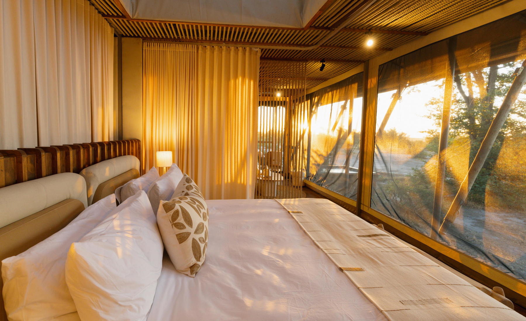 Bedroom, Wilderness Mokete, Okavango Delta, Botswana