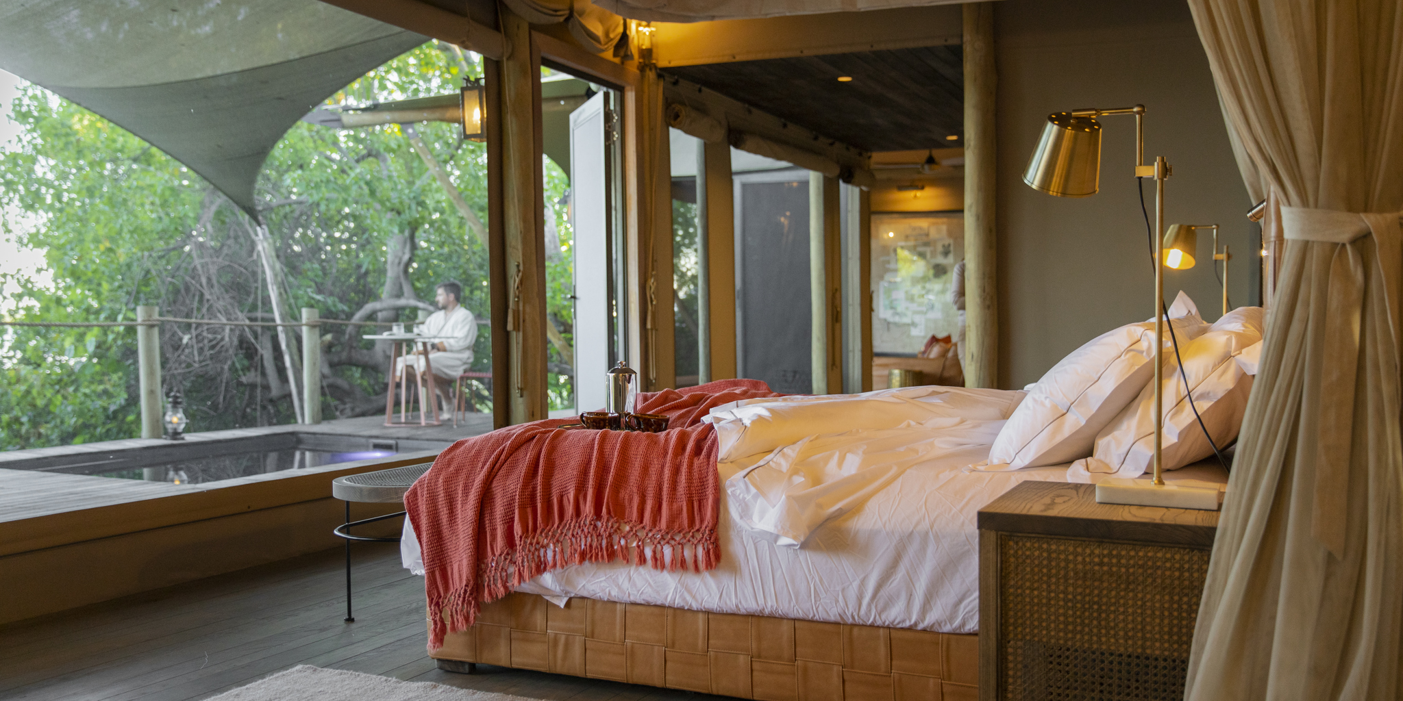 Bedroom View, Little Dumatau, Linyanti, Botswana
