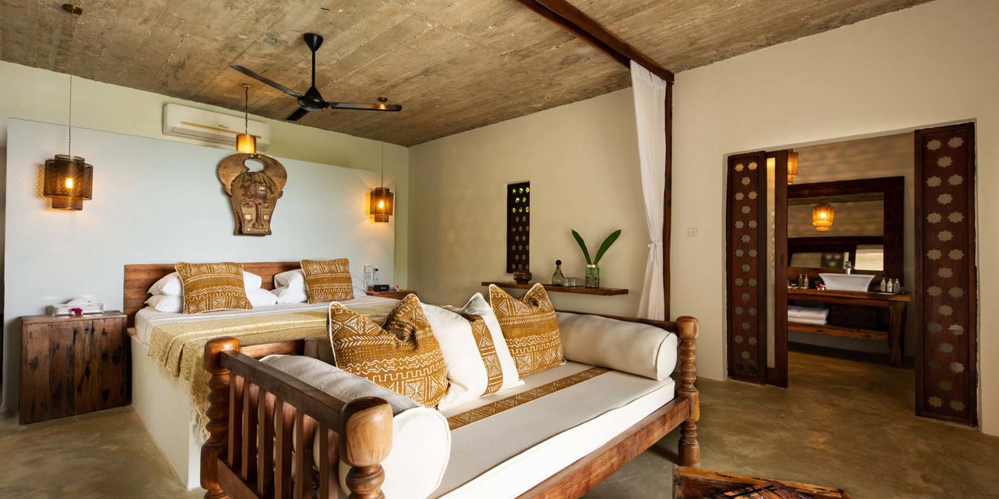 Bedroom, Villa Priya, Upendo Beach, Zanzibar