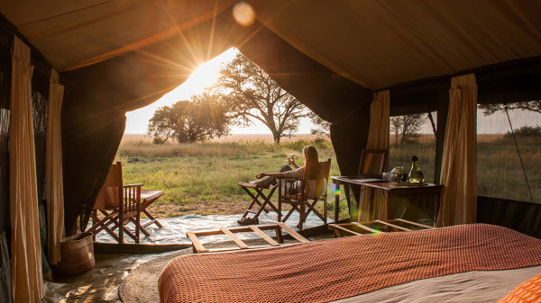 Bedroom, Serengeti Safari Camp, The Serengeti, Tanzania 