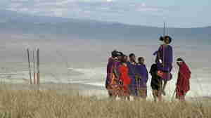 Jumping with the Maasai, Ngorongoro