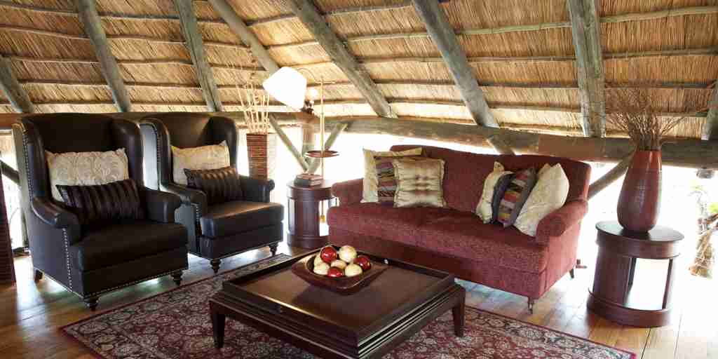 Selous Wildlife Lodge   Lounge